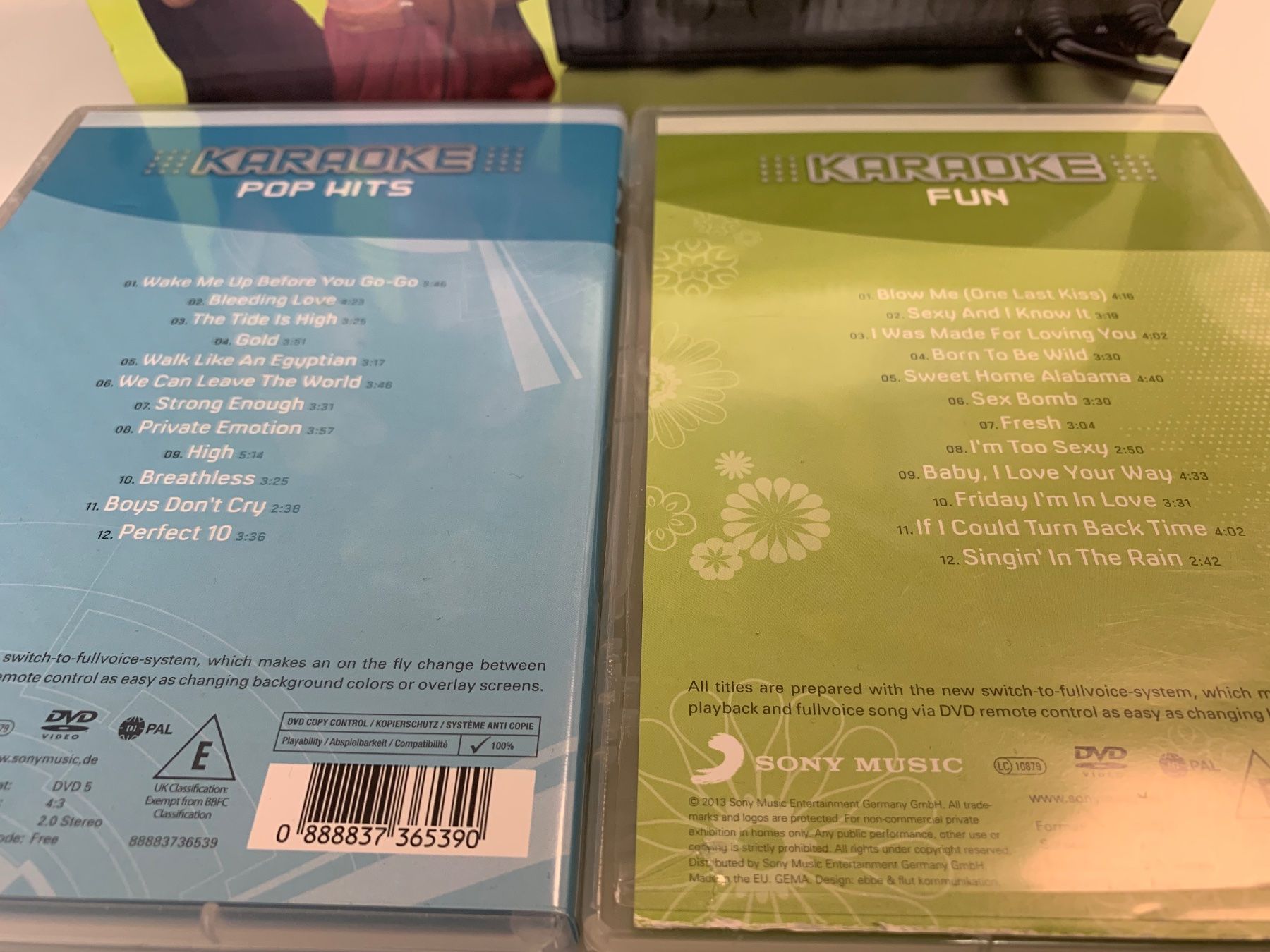 Multimediaplayer & Streamer: Karaoke-Set inkl. 2 DVD – Gebraucht aus Ehrendingen von Sansav 1