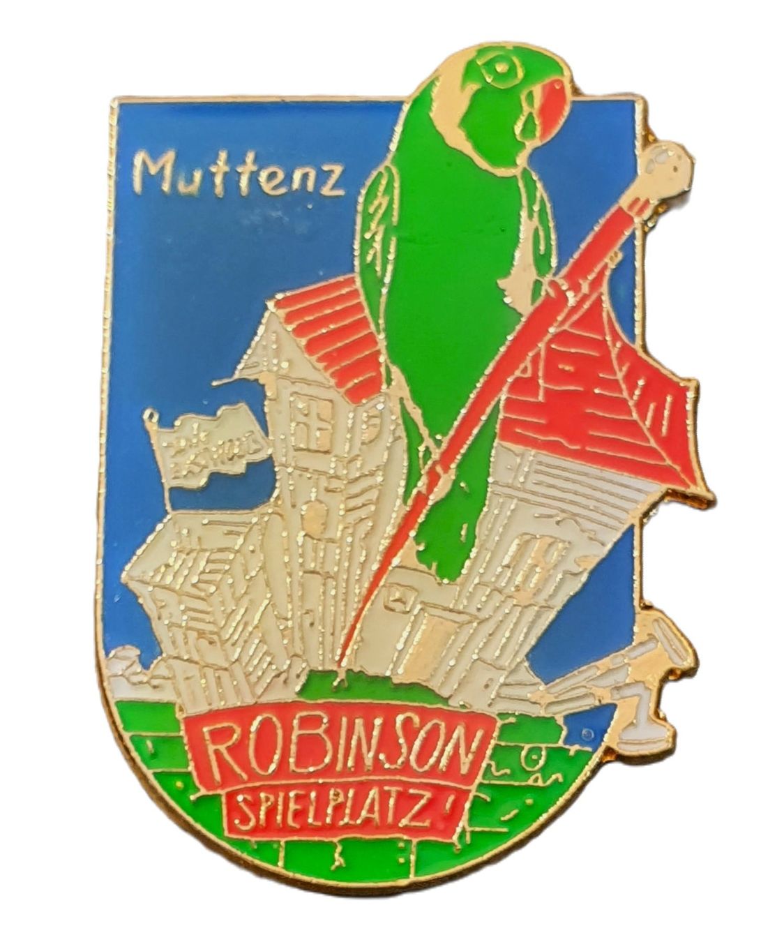 Libri: U219 - Pin Gemeinde Muttenz Robinson Spielplatz – Usato da Reinach BL venduto da Boston-Verkauf