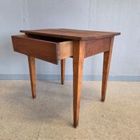 Antik Holztisch Schubladen Tisch. Antique Table Biedermeier