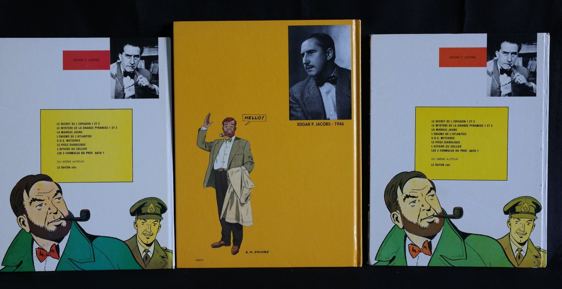 Fumetti: Edgar P. Jacobs, Lotto di 3 fumetti Blake e Mortimer!! – Usato da Vezia venduto da lel_xfz5 1