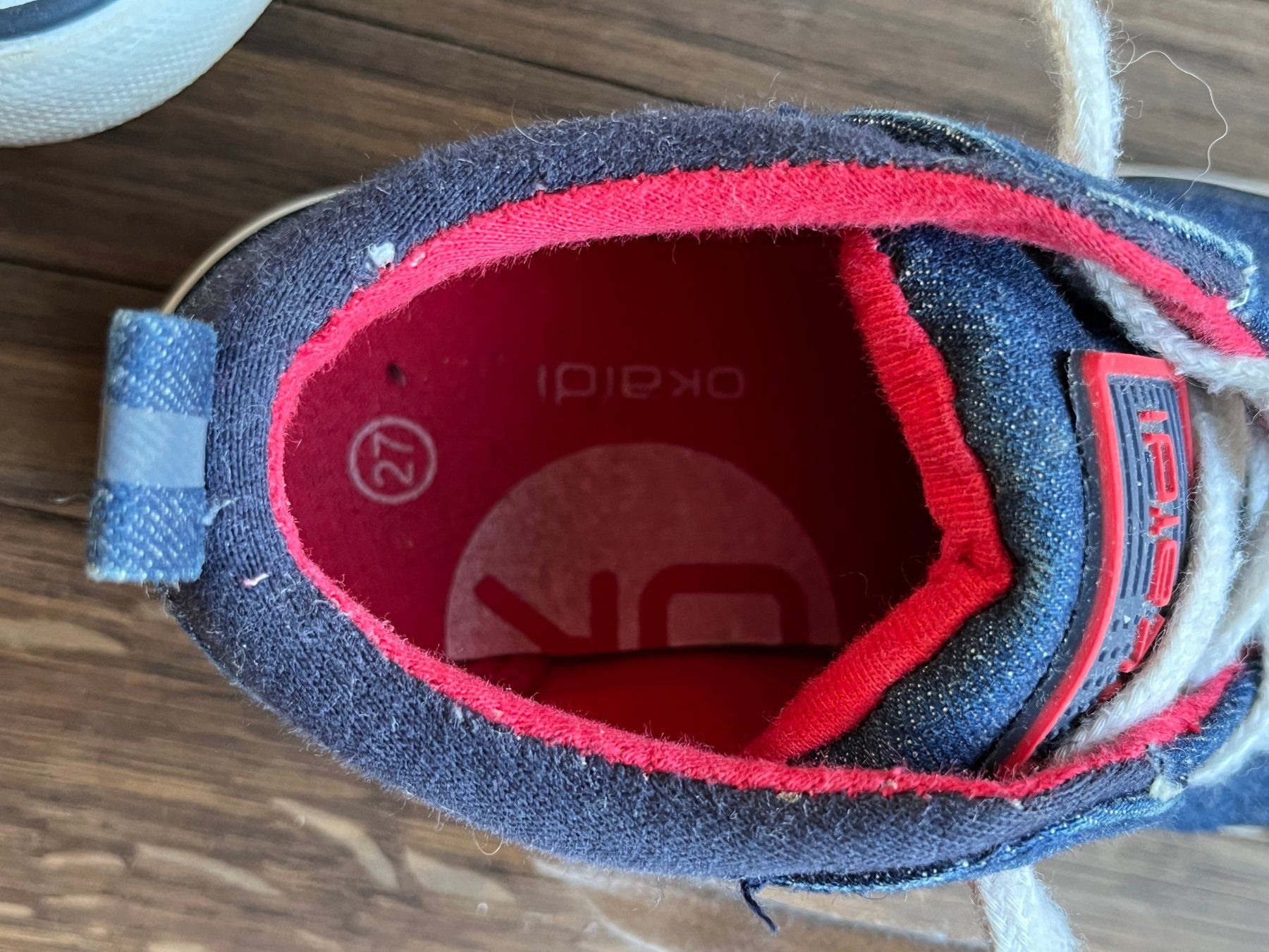 Scarpe per ragazzi: Turnschuhe Sneaker Plaodo Gr. 27, Denim - Schuhe – Usato da Affoltern am Albis venduto da Blackrhythm 3