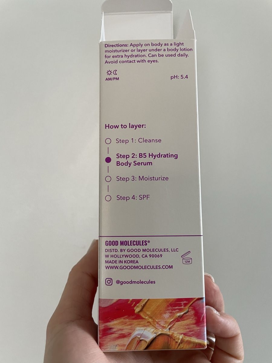Feuchtigkeitspflege: GOOD MOLECULES B5 Hydrating Body Serum 200ml..  Neu – Neu und originalverpackt aus Zürich von deruja 3