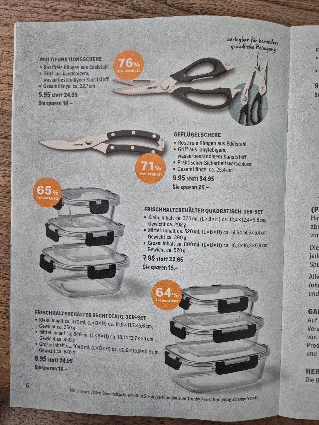 Coop Sammelmarken & -punkte: Coop Neue TROPHY Küche  1 volle Karte – Neu und originalverpackt aus Steffisburg von Mallekobold 4