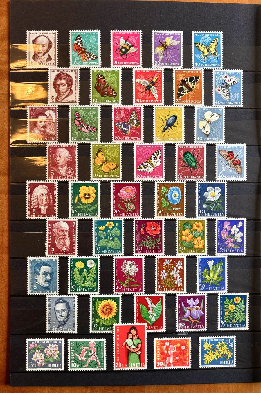 Tous les timbres: Pro Juventute Sammlung 1927-1963 **, Kat.350.- – Neuf (Voir description) à Nuglar par Stamp88 3
