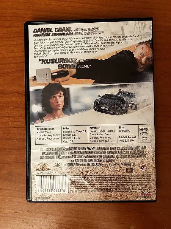 Tutti i DVDs: DVD "Quantum of Solace" – Usato da Zollikerberg venduto da sel_99lq 1