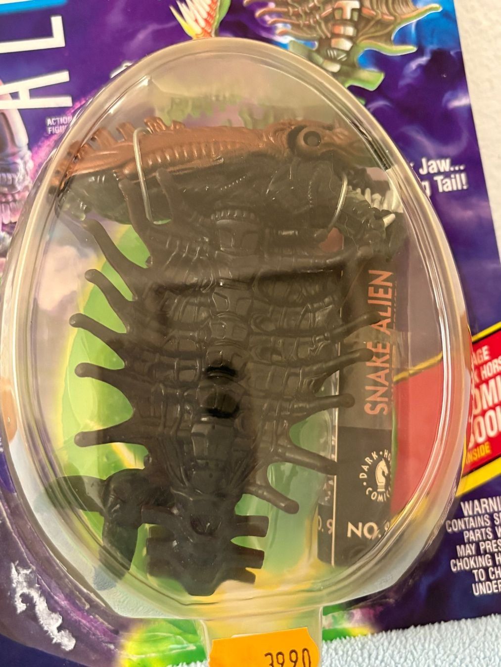 Figuren: Seltene Alien Snake Action Figur, Original Vintage 1992 – Neu und originalverpackt aus Ottenbach von TimelessEmotions. 4
