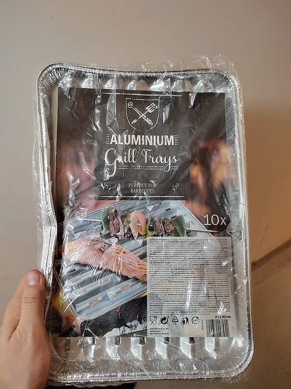 Grils: Aluminium grillschalen – Neuf avec emballage d'origine à Oberwil BL par vin_x5w9