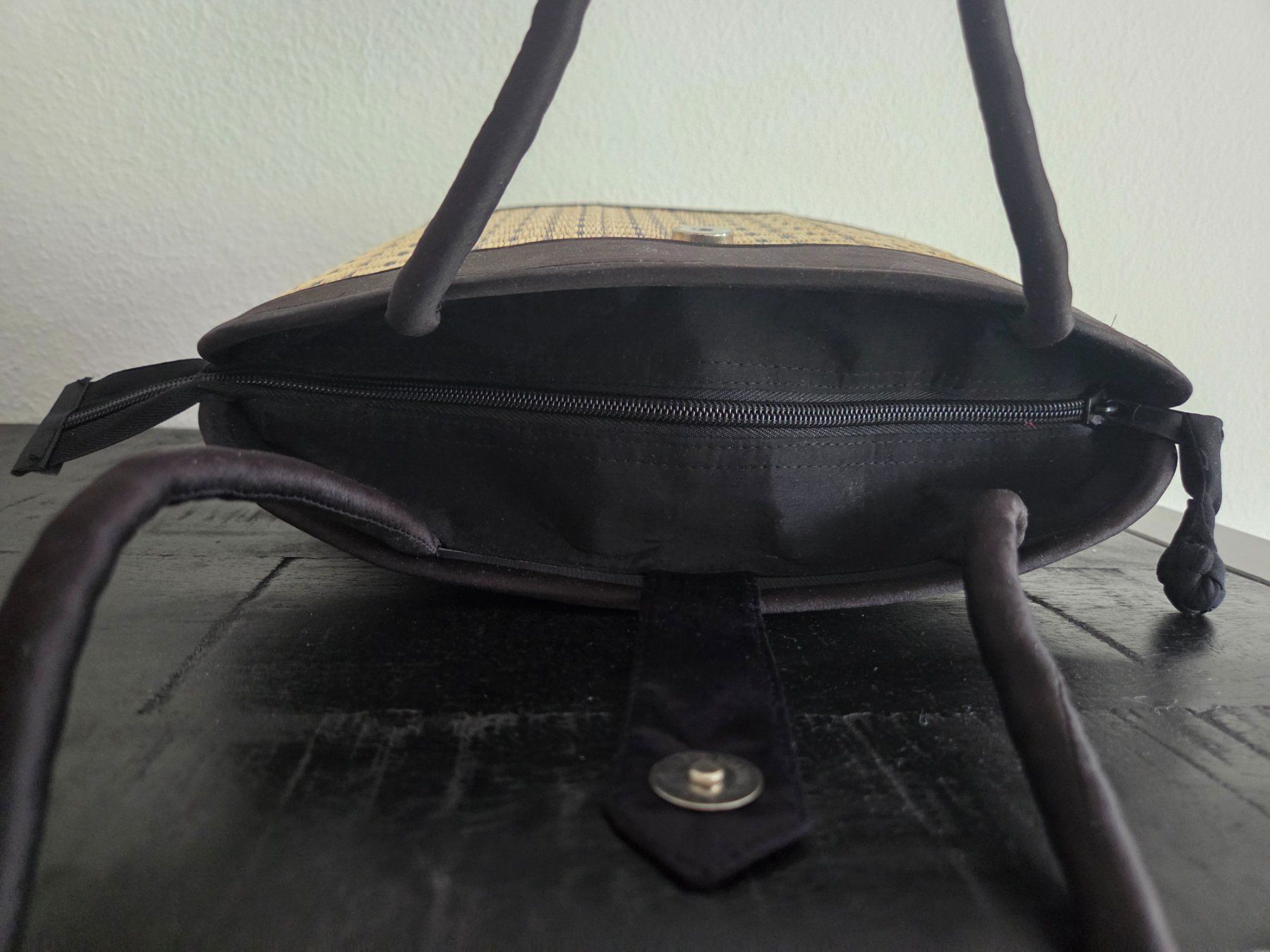 Borse da donna: Damen Handtasche, neu, Stroh, Handarbeit! – Nuovo (secondo la descrizione) da Basel venduto da Anghkorwatt 5