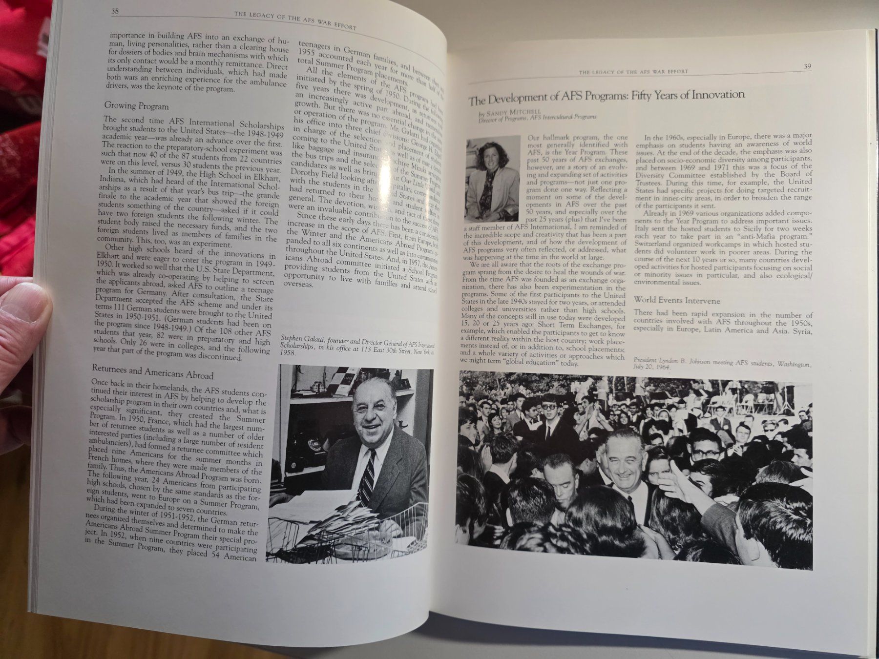 Libri: The AFS Story - Intercultural Programs - 1997 – Usato da Walterswil BE venduto da Lonitti 5