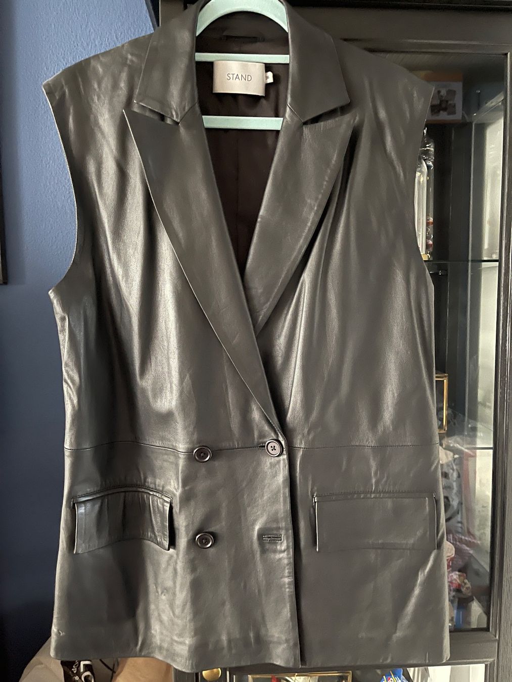 Gilet & Giacche senza maniche: ECHT LEDER WESTE GILET "STAND" – Usato da Zürich venduto da STYLEHAUS 2