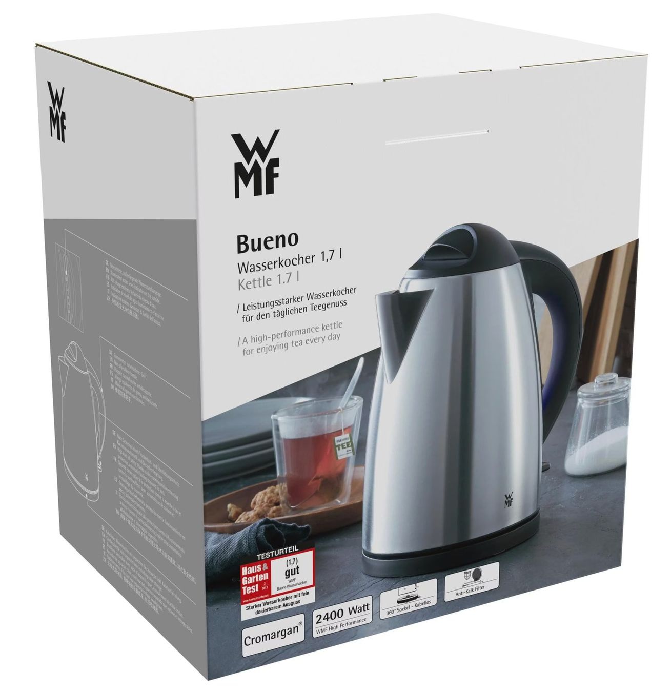 WMF Bollitori: Wasserkocher WMF Edelstahl 1.7 Liter – Nuovo e nell'imballaggio originale da Wallisellen venduto da maf48 2