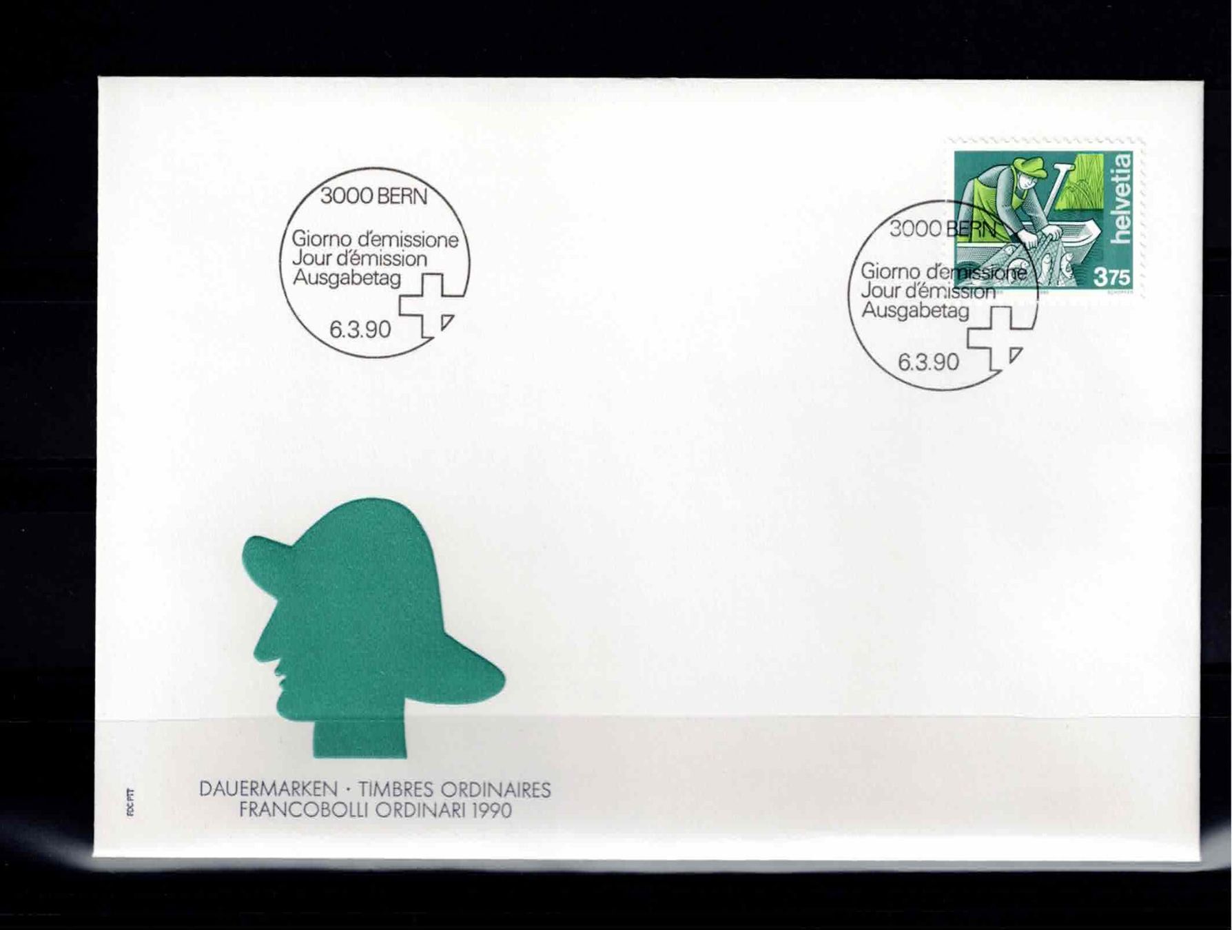 Tous les timbres: CH FDC Eimzelmarke 1990 – D'occasion à Koblenz par Markenhimmel