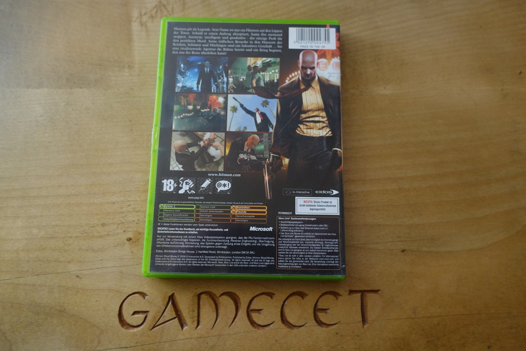 Microsoft Spiele: Hitman: Blood Money – Gebraucht aus Steinach von Gamecet 2