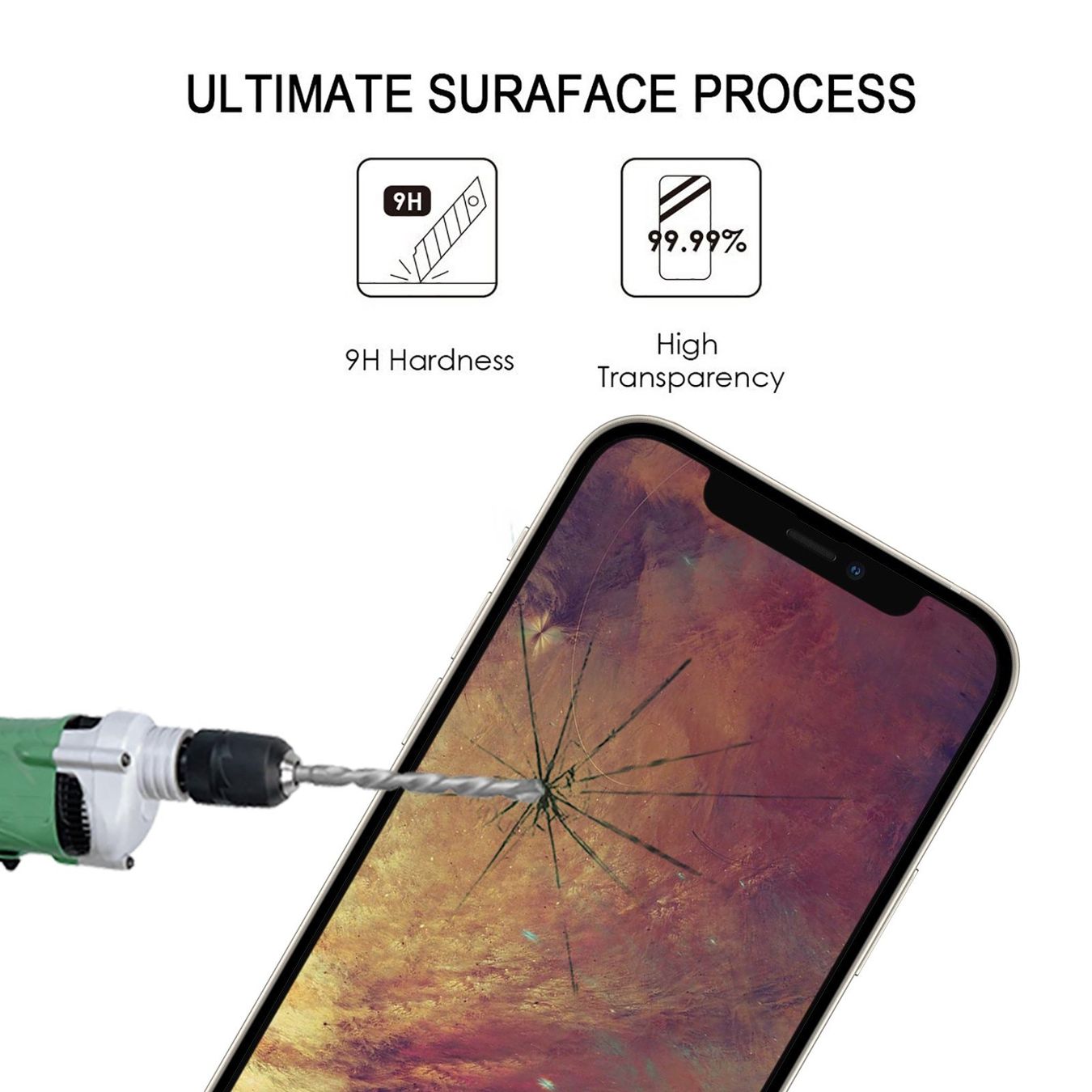Cover & Protezioni schermo: 2x iPhone 15 Pro Max Panzerglas Schutzglas FULL DISPLAY GLAS – Nuovo e nell'imballaggio originale da Volketswil venduto da coverandmore 6