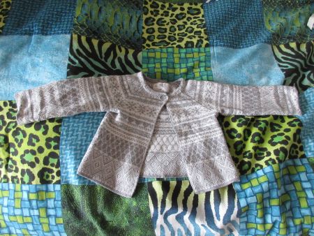 Babykleider, Baby Strick Jacke, H&M, Gr. 80, 9-12 Monate