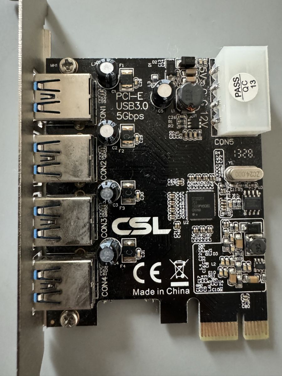 Laufwerke & Adapter: USB 3 pci express karte – Gebraucht aus rorschach von hot_qmr9 1
