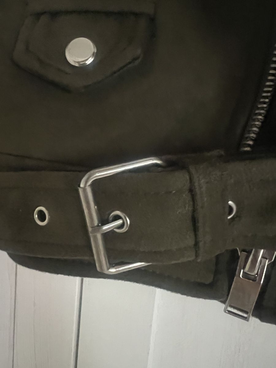 Zara Giacche: Zara Basic Jacke, Khaki, Wildlederoptik, Grösse S – Nuovo (secondo la descrizione) da Schönenberg ZH venduto da Bosh 5