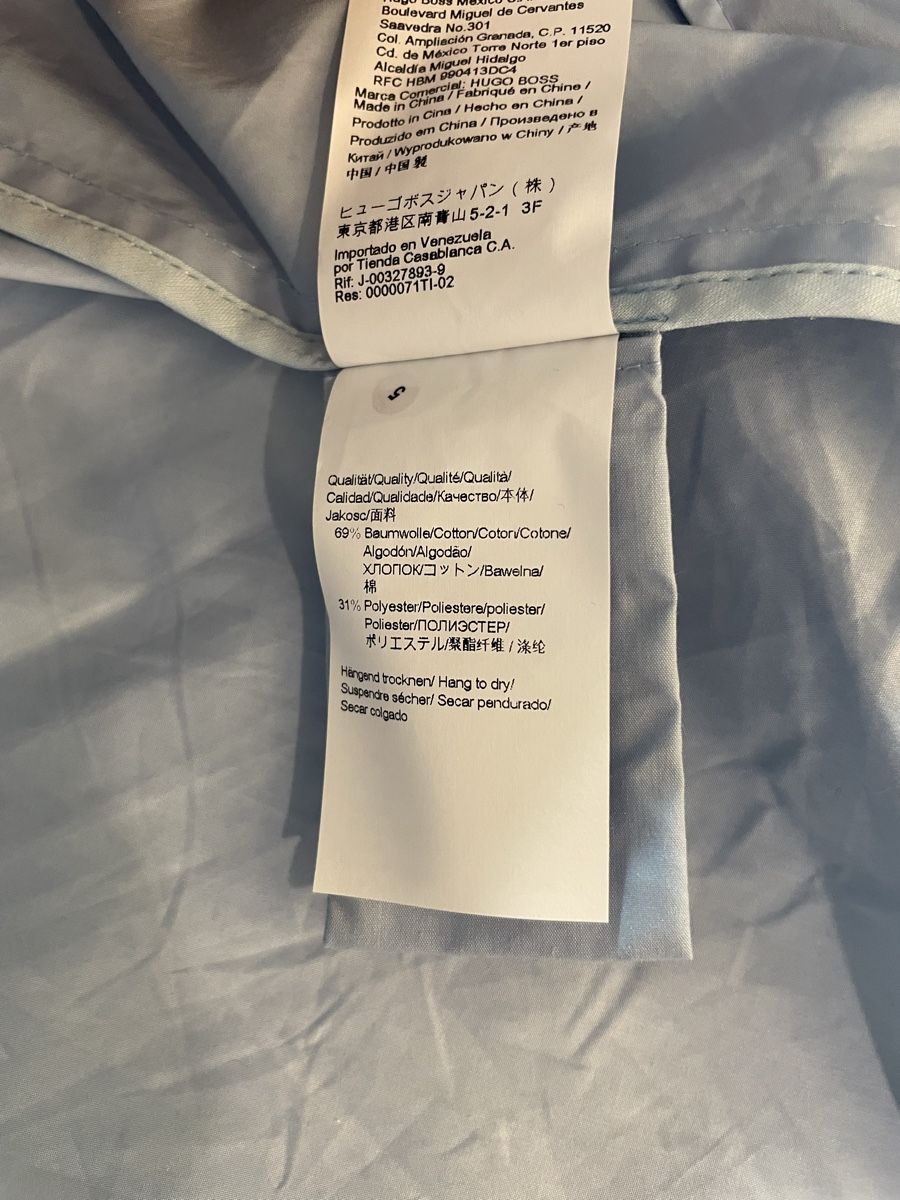 Hugo Boss Cappotti: Boss Trenchcoat hellblau Gr. 38 – Usato da Steinhausen venduto da Marmottarosa 5