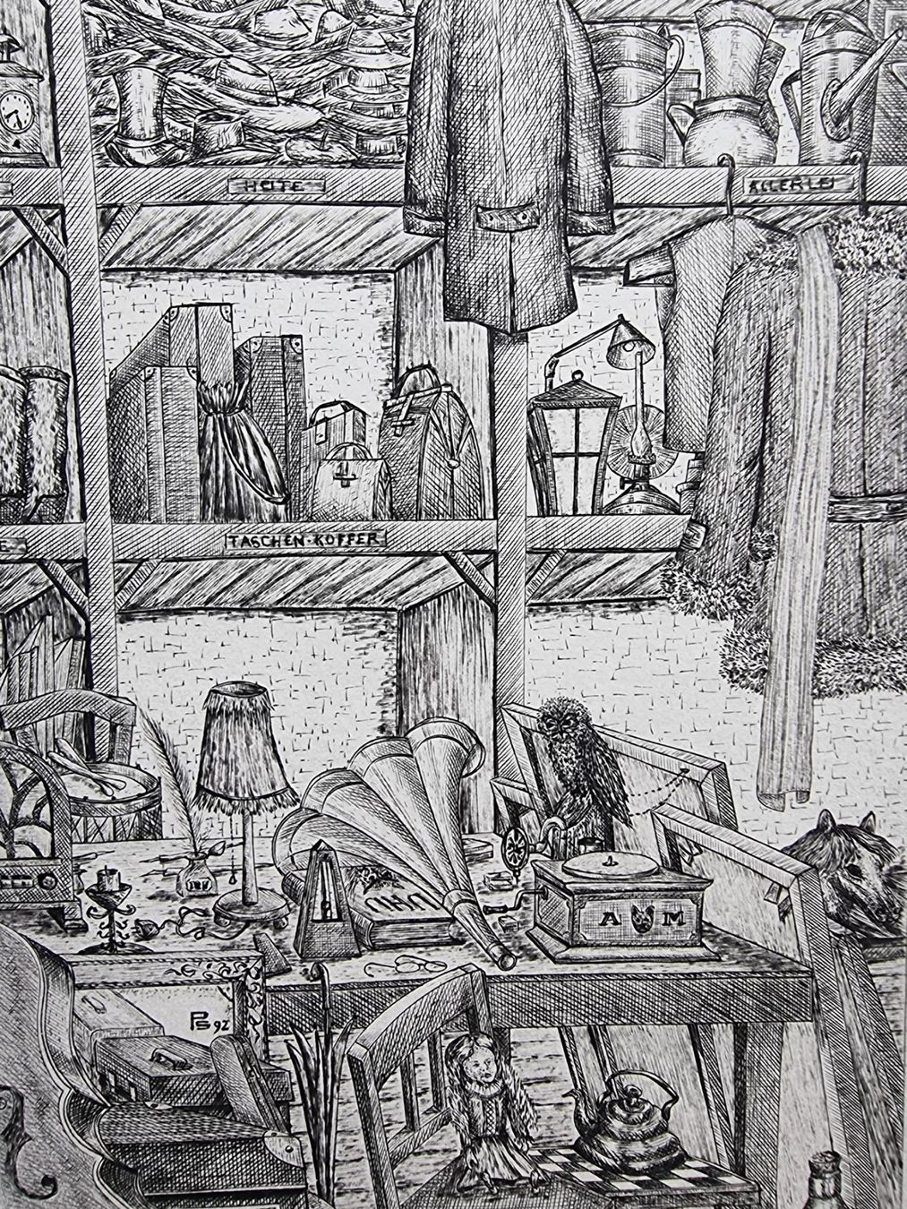 Grafica & Litografie: PETER STREICH RADIERUNG SIGNIERT NUMMERIERT – Usato da Gersau venduto da grafik-kunst