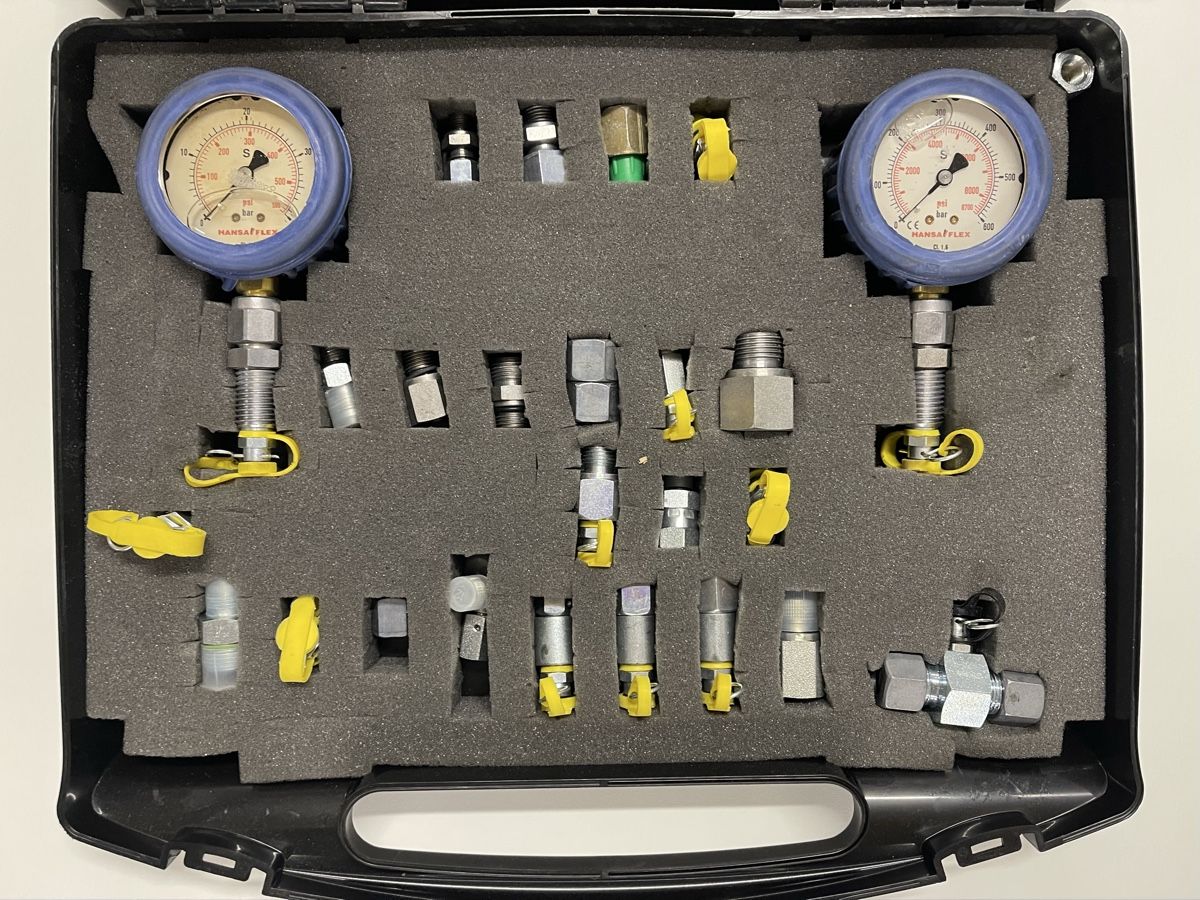 Misurare: Hydraulik-Prüfkoffer / Hydraulik-Messkoffer – Usato da Zürich venduto da Syossmen 6