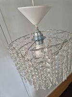 Hängeleuchte Kristalle Silber 💡 für gemütliche Winterabende