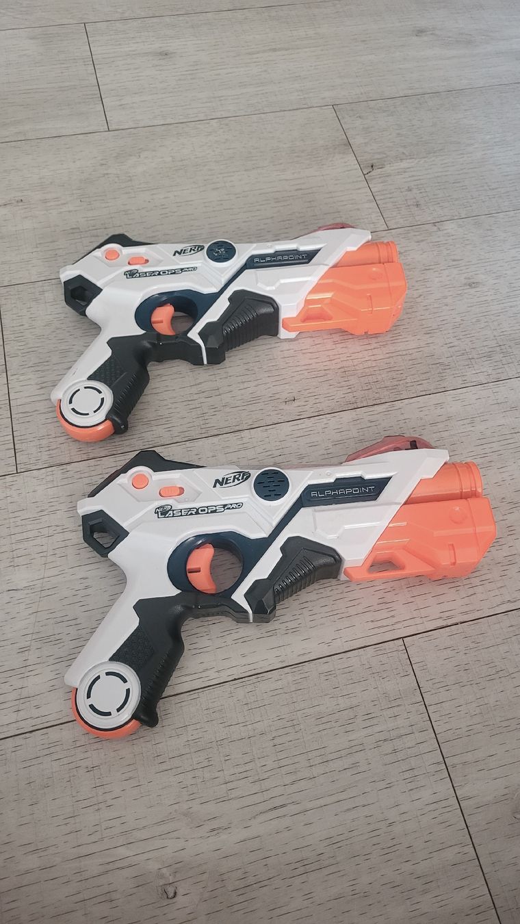 Nerf Jouets: NERF Laser Ops Alpha-Point 2er Set neuwertig – Neuf (Voir description) à zürich par wuscheli0102