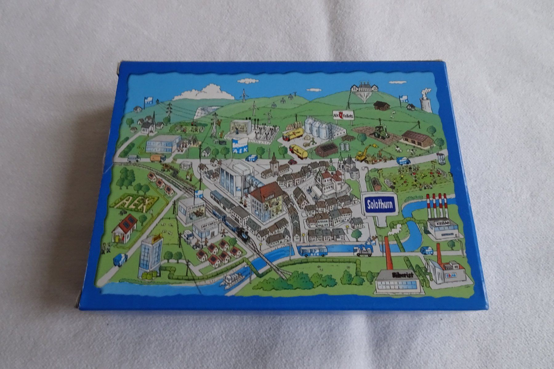 Puzzle: Puzzle Solothurn wenige Teile - neu – Nuovo e nell'imballaggio originale da Strengelbach venduto da schmetterling20