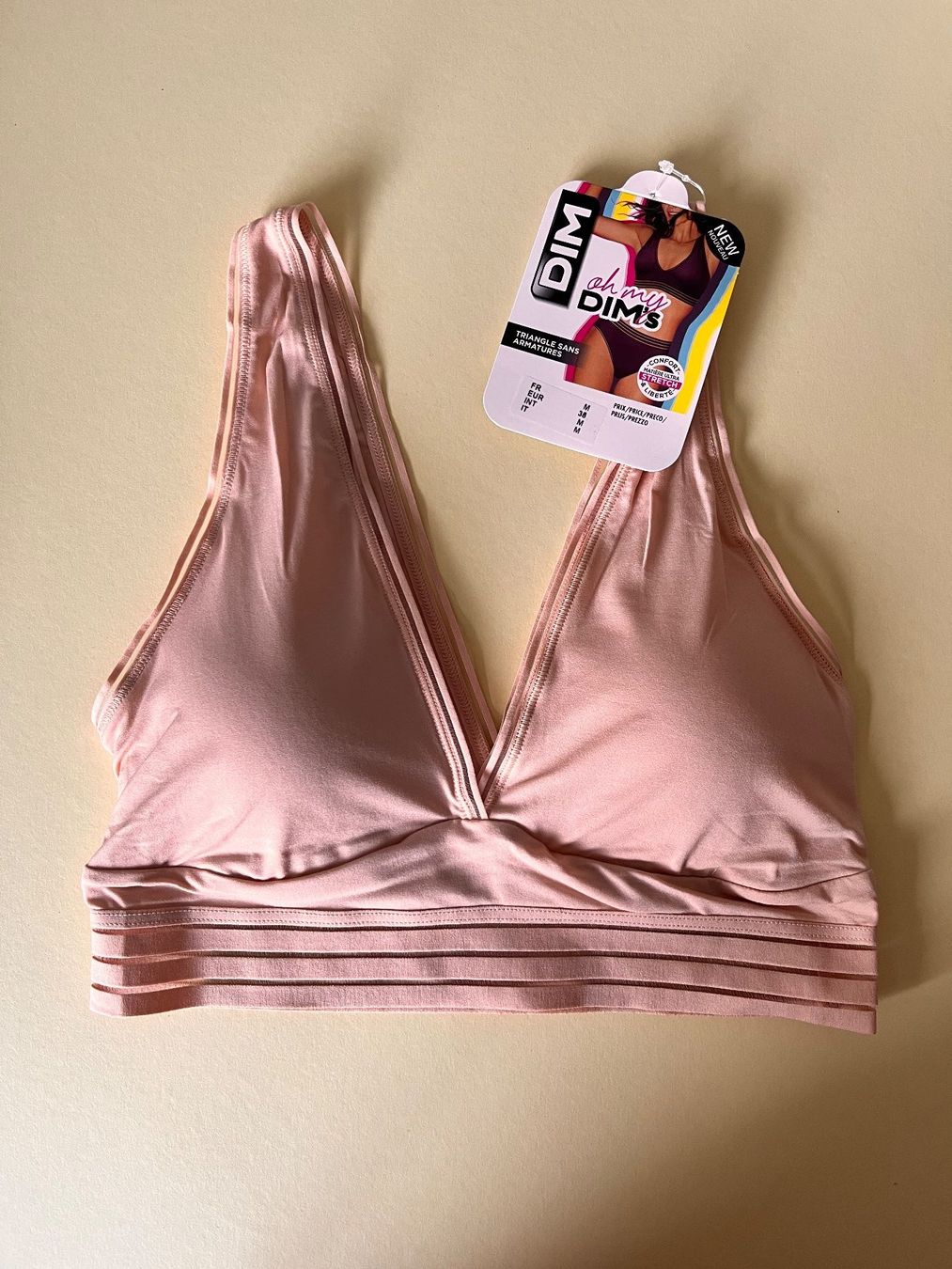 Dim Altra biancheria intima: DIM, Triangle-BH ohne Bügel, Grösse 38, Farbe Hellrosa – Nuovo e nell'imballaggio originale da Rudolfstetten venduto da gst_g7xl 2