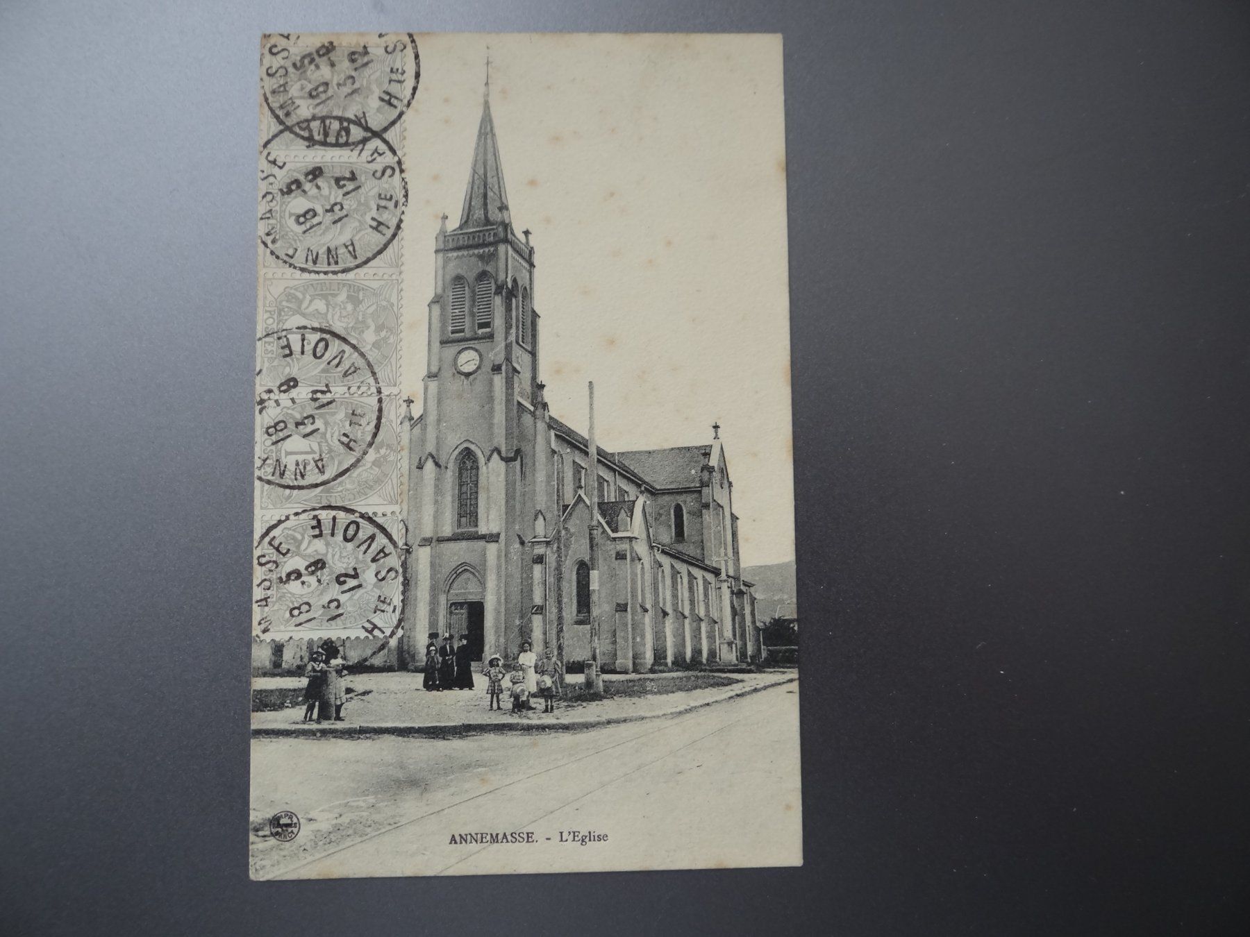 Cartoline postali: 4 alte Ansichtskarten Frankreich mit Frankatur 5x 1 C – Usato da Kriens venduto da Na4 4