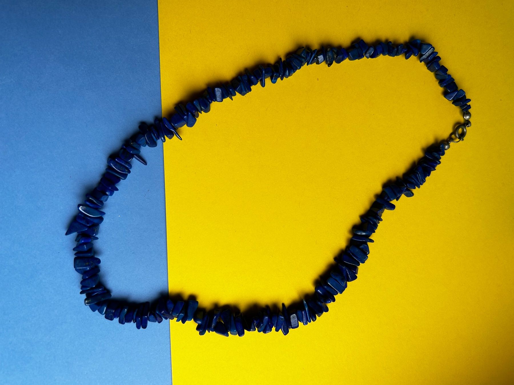 Catenine: Lapislazuli Edelstein Kette (48cm) – Usato da Laufen venduto da Bellebellezza 4