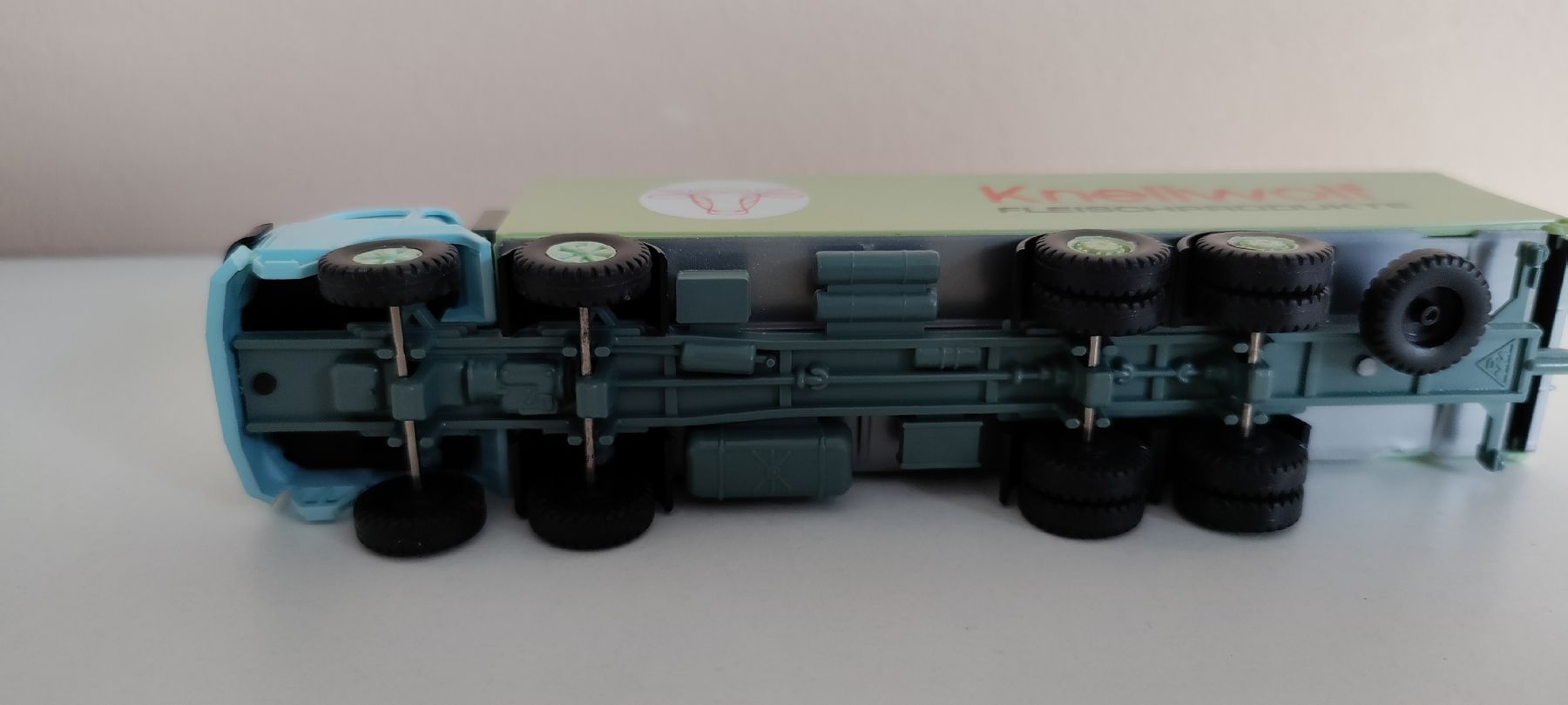 Roskopf Modellini d'auto: ROSKOPF-MODELL-LKW - "SAURER D290/330" | Knellwolf-Fleisch  – Usato da Boswil venduto da MAF_952 2