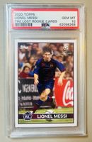 2020 Topps The Lost Rookie Barcelona RC Lionel Messi PSA 10
