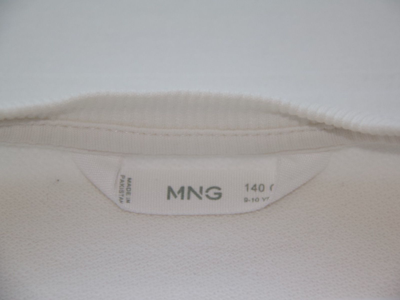 Mango Maglioni & Felpe: MANGO Baumwoll-Sweatshirt 'TOO CUTE', weiss, NEU, Gr. 140 – Nuovo (secondo la descrizione) da Uetikon am See venduto da Vil4523 3
