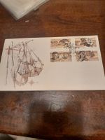 Carte postale illustrée, timbres SWA, Namibie, vintage.