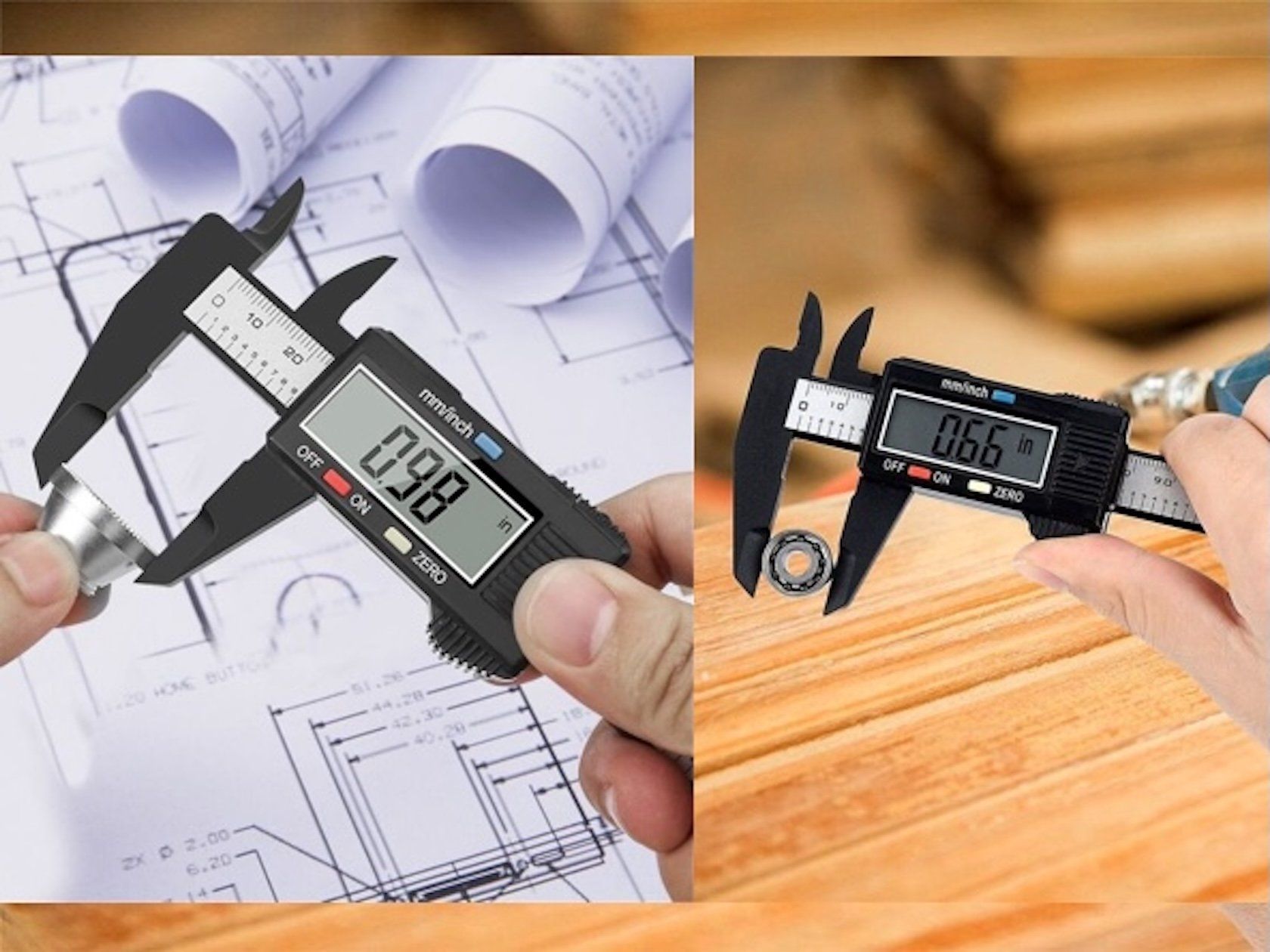 Misurare: Schieblehre, Messschieber, 150mm, 0,1mm / 0.01inch, – Nuovo (secondo la descrizione) da Emmen venduto da renerich 7