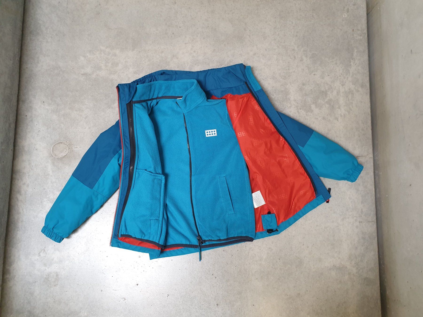 Lego Giacche & Cappotti: Veste imperméable 3en1 LegoWear Tec, garçon, taille 122 – Usato da Fribourg venduto da fripons 3