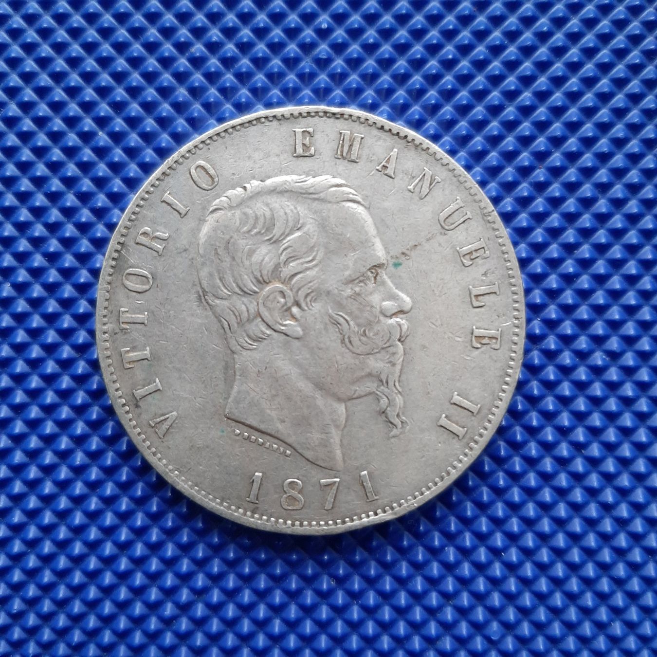 Tutti le monete: 5 Lire 1871 Italia – Usato da Carouge GE venduto da cecob0909