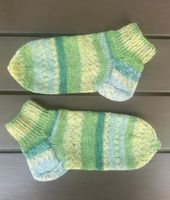 Sneaker-Socken  🧦 - handgestrickt - Grösse 39 - NEU