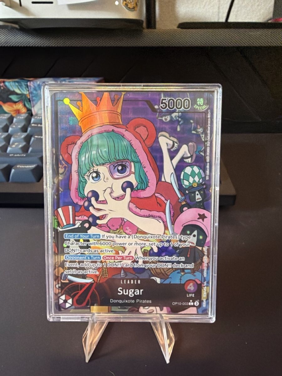 Bandai Sammelbilder & Trading cards: One Piece Karte - Altart Leader Sugar – Neu (gemäss Beschreibung) aus Kriens von Ajiani