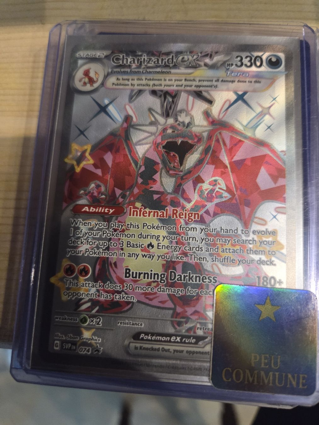 Pokémon Sammelbilder & Trading cards: Carte Pokémon Charizard EX – Gebraucht aus Champex-lac von PokeTop