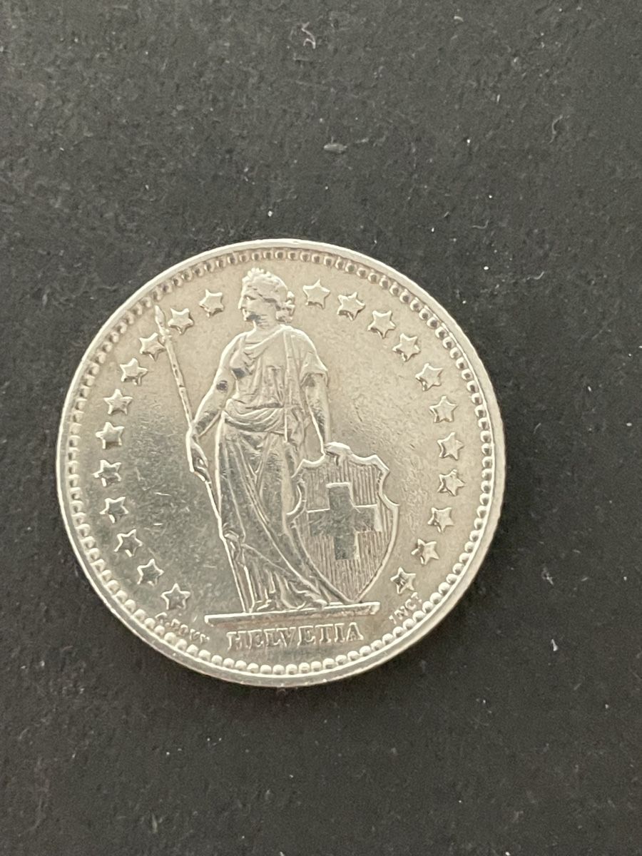 Alle Münzen: 1.- Silber CH Jahr 1956 – Gebraucht aus Meierskappel von Hala03 3