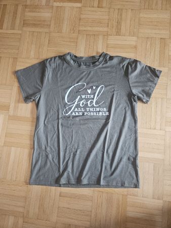 T-Shirt mit Aufdruck Grösse M guter Zustand