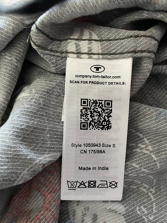 Tom Tailor Camicie: Tom Tailer Hemd Gr S regular ecological Viscose – Nuovo (secondo la descrizione) da Oberburg venduto da Tefi12 3