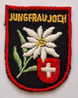 Jungfraujoch Stoff Wappen Aufnäher Badge St.Gallen Stickerei
