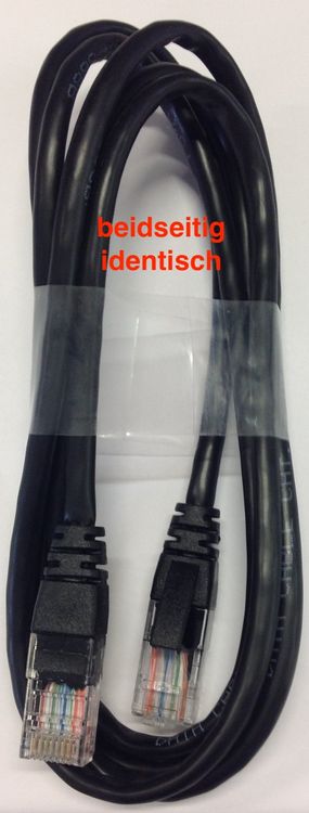 OEM EtherNet Patch Kabel Cat.5e RJ45 10/100/1000Mbps ST/ST (Neu (gemäss ...