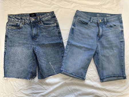 2 Jeans Shorts, Top Zustand, Grösse XS/34 50