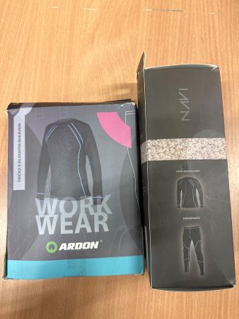 Langarm-T-Shirt (S) + hosen Ardon (L)