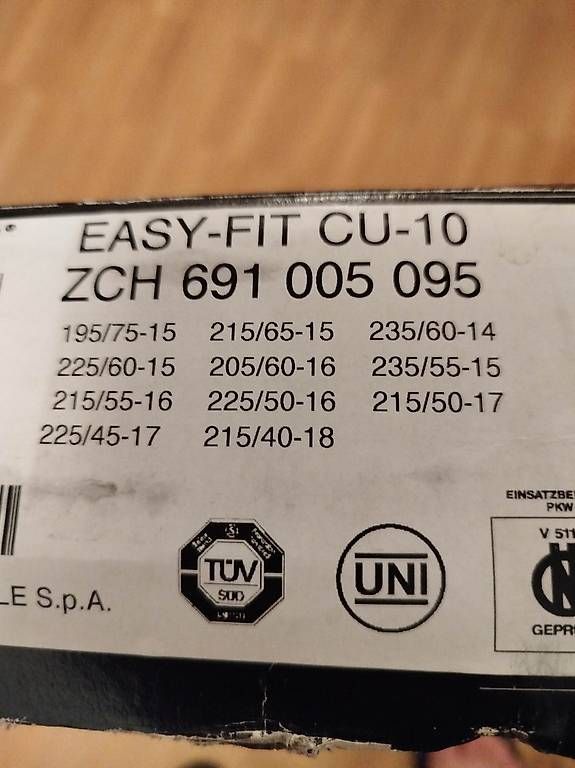 Schneeketten: Thule Easy-fit CU-10 chaîne à neige – Neu (gemäss Beschreibung) aus Petit-Lancy von papanisse 4