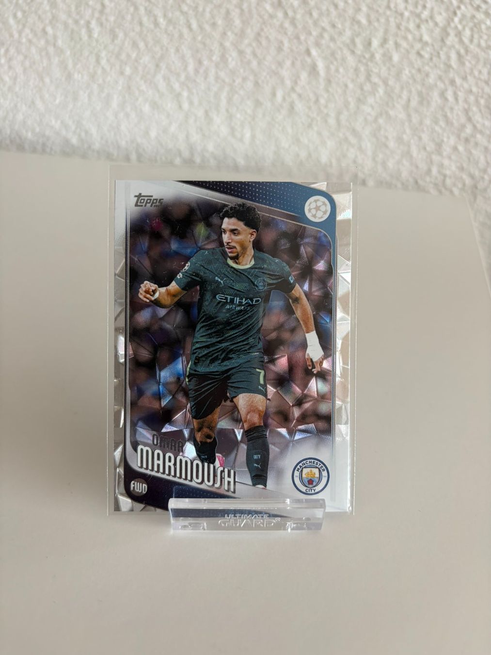 Topps Carte collezionabili: Omar Marmoush Diamond Foil Parallel Topps UCL Flagship 25/26 – Nuovo (secondo la descrizione) da Rebstein venduto da Joshua2303