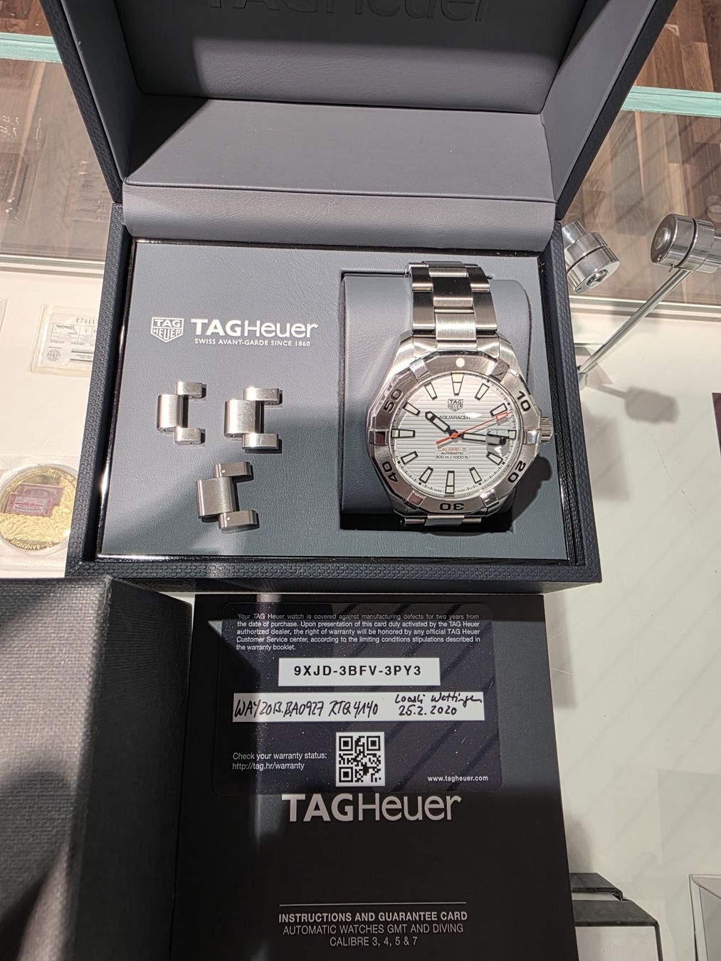 Tag Heuer Orologi: Tag Heuer Aquaracer – Usato da Bremgarten AG venduto da uhrenshopp 5